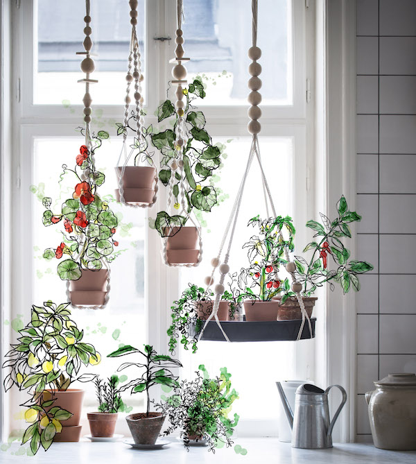 IKEA plantenhangers 